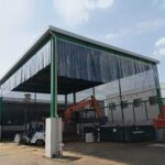 工場ビニルカーテン設置工事