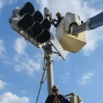 中田島砂丘入口（浜松市）交通信号機改良工事（強靭化）　