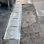交通信号機柱更新工事